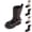 Black, variant on Women's Boots Cameland Fall And Winter Fashion Bow Knot Long Barrel Leather Little Girl Fashionable Princess Boots White