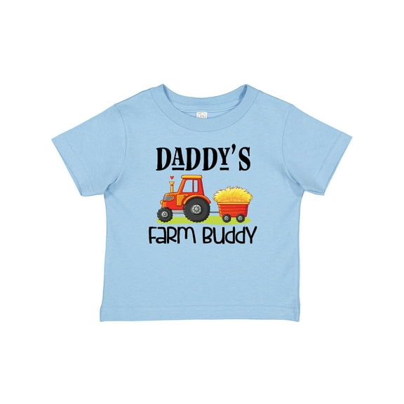 Inktastic Daddy Farm Buddy Cute Tractor Boys or Girls Baby T-Shirt