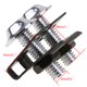 thumbnail image 5 of Juego de 10 piezas de pernos Kenally aleación de aluminio tornillos universales motocicleta Mis Azul, 5 of 6