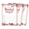 thumbnail image 1 of Inkdotpot 30 Invitations de Douche Nuptiale Invitations de Mariage Florales Style à Remplir Invitations Vierges, 1 of 8