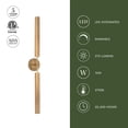 thumbnail image 3 of WV316402VBMS-Kuzco Lighting-Astrid - 33.13 Inch 12W 1 LED Bath Vanity-Vintage Brass Finish, 3 of 7