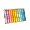 thumbnail image 3 of TISHITA Cube Blocks Set Educational Appearance Building Blocks Set for Kids for Gift 30pcs, 3 of 8