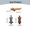 thumbnail image 5 of 3Pack No Stuffing Dog Toys, Tiny Fetch Dog Toy - Puppy Toys to Keep Them Busy, Squeaky Crinkle Chew Fetch Interactive Toy, Tough Durable for Small/Medium/Large Dogs, 5 of 9