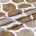 thumbnail image 4 of Juego de cortinas de cocina con diseño marroquí y cenefa para baño, juego de cortinas de cocina a medida con bolsillo para barra, cortinas de café, 91 cm, color verde azulado, 4 of 8