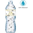 thumbnail image 3 of 75 & Fabulous Water Bottle Labels; Set of 20 Waterproof Water Bottle Wrappers; Gold and White. Happy Birthday Labels, 3 of 5