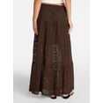 thumbnail image 3 of No Boundaries Lace Tiered Maxi Skirt, Women's XXS-XXL, 3 of 5