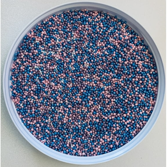 Cotton Candy Carnival Mix Confetti Sprinkles, Cake, Cookie, Donut, Cakepop Toppings, 6 oz.
