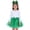 Black, variant on CPNG St. Patrick's Day Costume Set Green Tulle Skirt & Glitter Bow Headband Set - Party Costume, Dance Performance Outfit(Pink,5-7 Years)