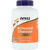 Now Foods Activated Charcoal 200 Vcaps, Pack of 2