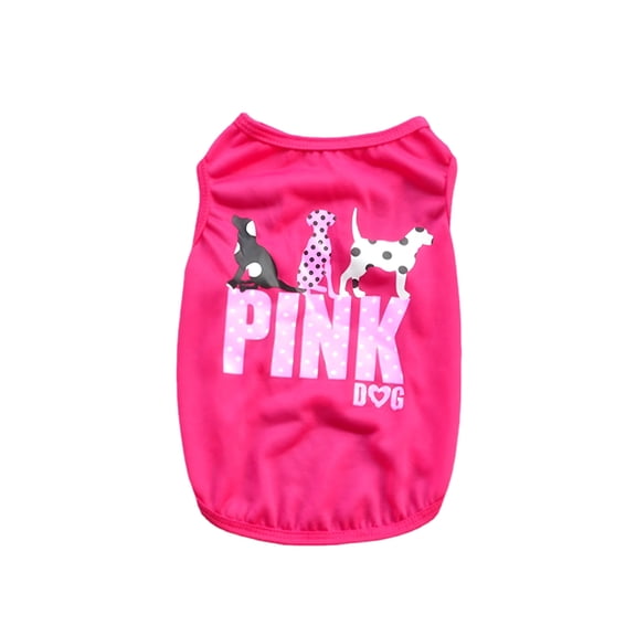 TELOLY Pet Clothes, Dog Summer T-Shirt Cool Breathable Sunscreen Dog Vest Clothes Outfit Costume for Medium Large Dogs