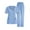 #292-Light Blue, variant on Women's Uniform Scrubs Suit Professional Style Four-Way Stretch Comfortable Fit