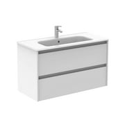 ROYO USA 40" SANSA 2 DRAWER WHITE WITH CERAMIC TOP
