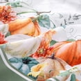 thumbnail image 4 of Elrene Home Fashions Pumpkin Harvest Vine Napkins, Set of 4, Multicolor, 17" x 17", 4 of 4