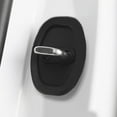 thumbnail image 6 of 4Pcs Car Door Latch Protective Cover Silicone Vehicle Door Locks Guard (Black), 6 of 10
