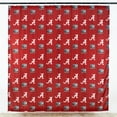thumbnail image 2 of College Covers NCAA Licensed Shower Curtain, 72" x 70", 2 of 5