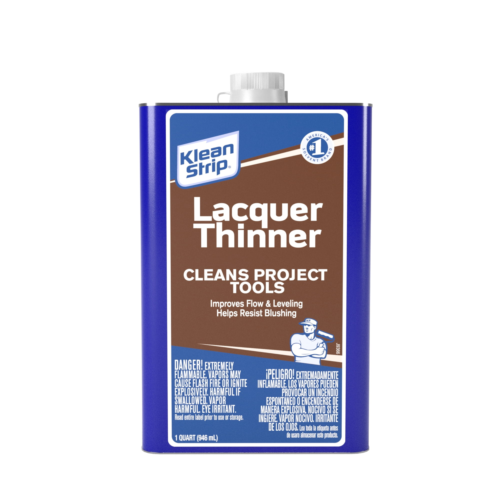 KleanStrip Lacquer Thinner, 1 Quart