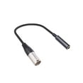 thumbnail image 2 of 6.35mm Female to XLR Male Microphone Audio Adapter Cable 1/4" TRS to XLR Extension Converter Cord for Speaker Guitar, 2 of 11