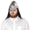 thumbnail image 1 of Beistle 59965 Casque de Chevalier en Tissu, Gris - Lot de 6, 1 of 1