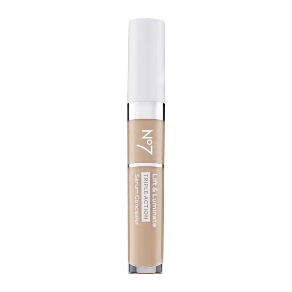 No7 Lift and Luminate Triple Action Serum Concealer, Light, 0.27 fl oz