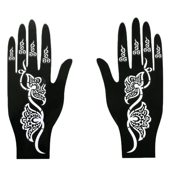 henna stencils