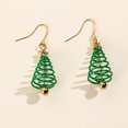 thumbnail image 3 of Pendientes creativos de árbol de Navidad para mujeres y niñas, pendientes de aleación de nueva moda, joyería, regalos de fiesta y Festival de Feliz Año Nuevo, 3 of 5