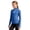 Blue, variant on Kids Girls Horse Riding Long Sleeve Shirts Athletic Yoga Jacket Half Zip Pullover Sweatshirts Pink 12