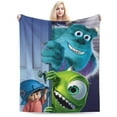 thumbnail image 2 of Monsters Inc Ultra-Soft Micro Fleece Blanket Cozy Blanket Thick Warm Plush Throw Blanket Sofa Cushion 50"X40", 2 of 7