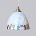 thumbnail image 7 of Kiven Plug in Pendant Light, Modern Pulley Hanging Light with Remote Control and Glass Lampshade, Dimmable Ceiling Pendant Light, E26 Base, 7 of 7