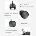 thumbnail image 3 of Pieces Casters, Silent Universal Office Chair Casters, 3 of 4