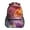 Colorful Nebulae Mixture, variant on School Backpack Lightweight Multipocket College High Middle Student Bag 15L Purple Zebra Stripes