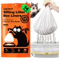 thumbnail image 1 of Forros para cajas de arena para tamizar, ADDPETS, 14 unidades, para gatos, 52 libras, 1 of 6