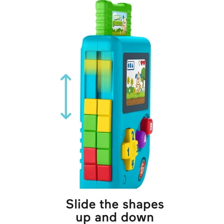 Fisher-Price Laugh & Learn Lil’ Gamer Pretend Video Game Learning Toy for Infants & Toddlers