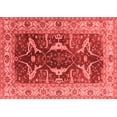 thumbnail image 1 of Ahgly Company Indoor Rectangle Oriental Red Traditional Area Rugs, 5' x 7', 1 of 4