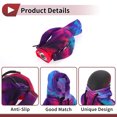 thumbnail image 5 of Unique Bargains Automotive Manual Gear Shift Knob Cover Purple Polyester 3D Printed Hoodie Style, 5 of 7