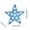 Blue, variant on Bwiyojiz Home Decoration Holiday Products Independence Day Pentagram Prop Lights Ambient Table Lamps Wedding Decorations Birthday Party Modeling, Gifts for Sister, Red