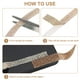 thumbnail image 5 of Uxcell Self Adhesive Rhinestone Strips, 3 Yards Crystal Rhinestone Ribbon Bling Diamond Stickers Wrap, Champagne, 5 of 7