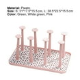 thumbnail image 7 of Cheers.US Kitchen Drain Cup Holder Water Bottle Drying Drainer Rack - Swan Head Plastic Drainer Stand Mug/Bottle for Kitchen/Dining/Living Room-Assembled Cup Rack, 7 of 7