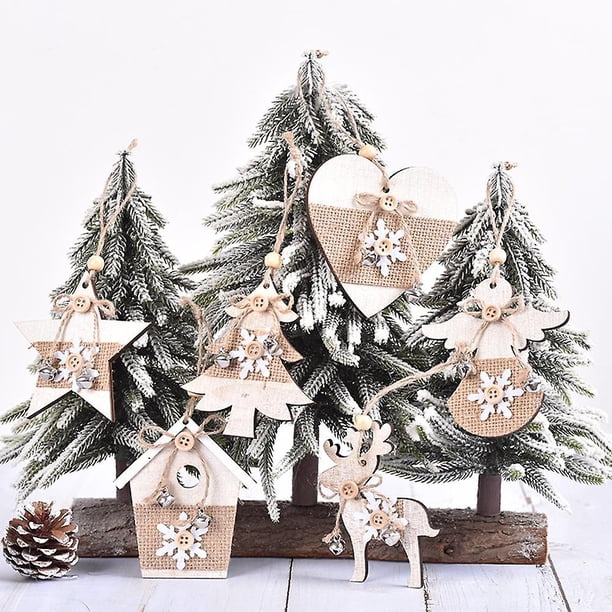 Decoraciones Colgantes De Copos De Nieve De Navidad De Invierno, Para Decoraciones Del Hogar De Fiestas Navideñas De Invierno De Navidad | En Línea