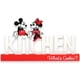 thumbnail image 1 of Decoración de mesa de metal con Mickey Mouse y Minnie Mouse de Disney, 1 of 5