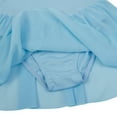 thumbnail image 5 of DPOIS Kids Girls Long Sleeves Ballet Leotard Dancewear Gymnastics Outfit Blue 7-8, 5 of 6