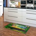 thumbnail image 5 of GZHJMY St.Patrick's Day Kitchen Rugs and Mats,Happy St Non Slip Washable Cushioned Carpets Polyester AntiFatigue Comfort Porch Floor Mat Doormate, 39"x 20", 5 of 7