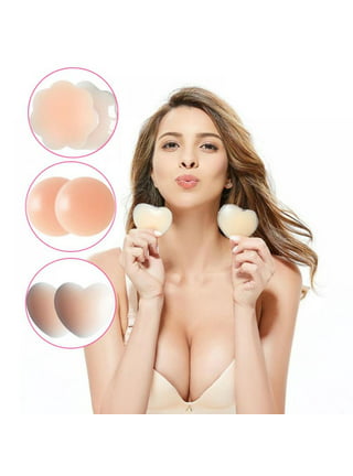 Buy Sanfe Flix Reusable Silicone Nipple Cover - 4 Pieces, 10 Times  Reusable, Skin-Friendly Adhesive Pasties for Women