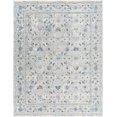 thumbnail image 2 of Hauteloom Irida Living Room, Bedroom Area Rug - Traditional - Light Gray, Royal Denim, Neutral - 7'10" Round, 2 of 12
