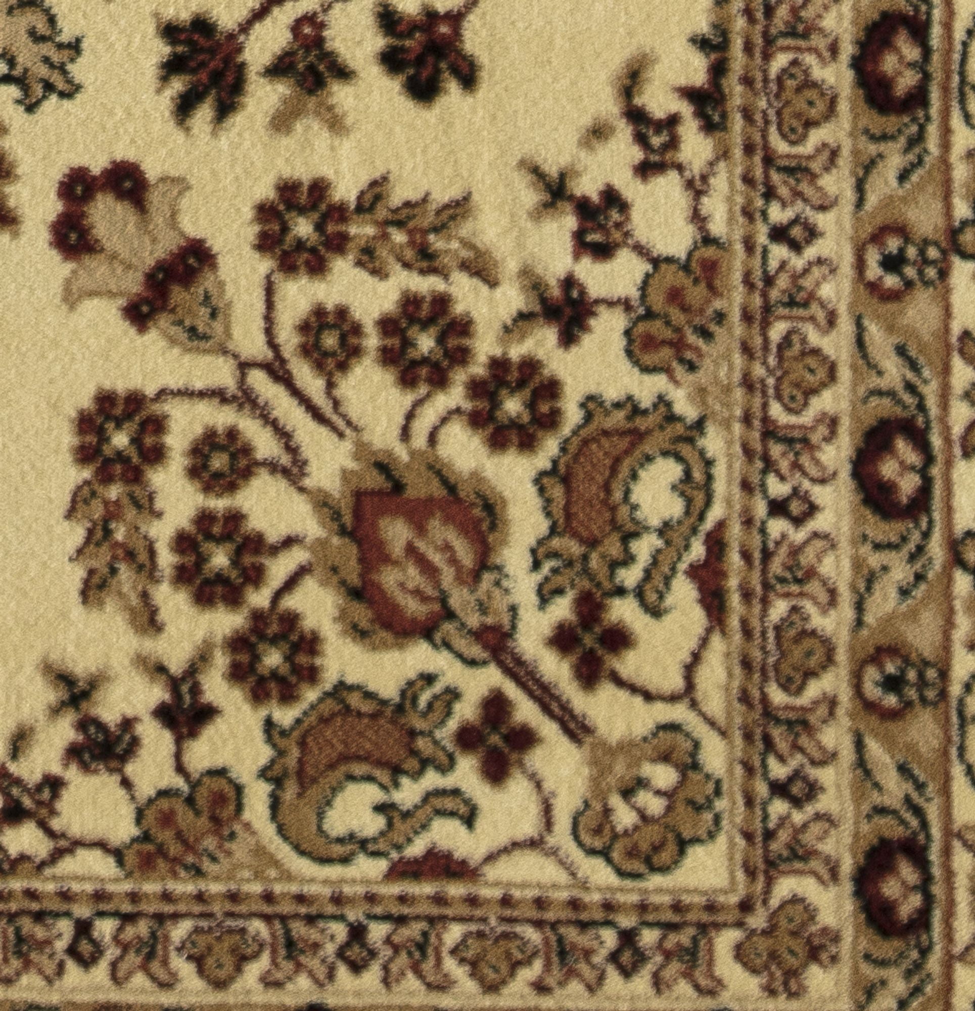 Rugs America Vista 2251-CRM Lilihan Cream Oriental Traditional Beige Area Rug, 9'10"x13'2"