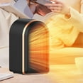 thumbnail image 4 of StSilkitty Space Heater 1200W Portable Space Heaters for Indoor Use 3 Seconds Fast Heat for Home Office Workspace,Black, 4 of 7