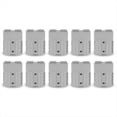 thumbnail image 2 of 10 Piezas Conector de Enchufe Estilo Anderson 50A con Manejar Anderson Kit de Conectores RáPidos de Carga de BateríA para Carretilla Elevadora Gris, 2 of 5