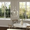 thumbnail image 5 of Evelyn&Zoe 11" Brushed Nickel Finish Metal/Glass Pendant, 5 of 9