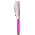 thumbnail image 3 of Gel Grip Nylon Bristle Paddle Hairbrush with Comfy Handle (Pack of 3), 3 of 7
