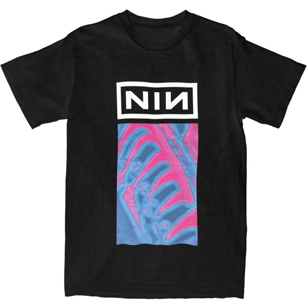 Rock Band Nine Inch Nails NIN T Shirt Merch Men Women's Cotton