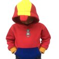 thumbnail image 3 of Nouvelle Arrivée Automne et Hiver Chandail en Molleton pour Enfants patchwork Rouge/vert Vêtements Chandail en Molleton pour Enfants Garçon, 3 of 5